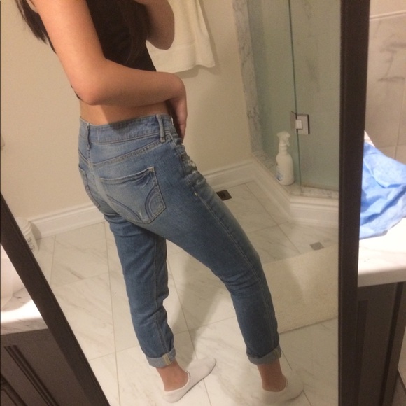 LOW-WAISTED HOLLISTER JEANS - Picture 3 of 7